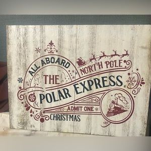 NWT….Christmas sign….